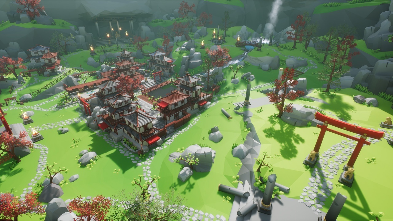 Lowpoly Style Asia 封面