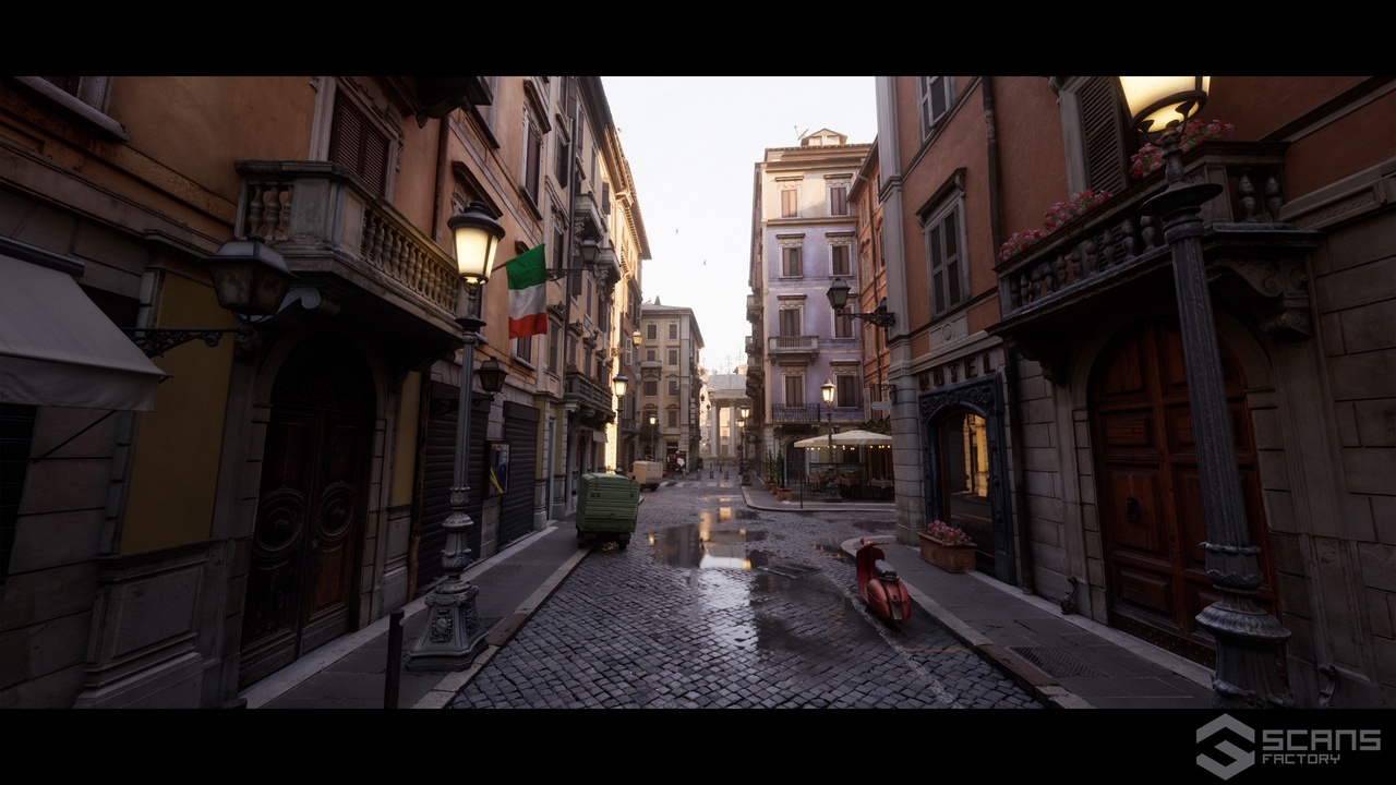 SCANS Rome - Italian Town 封面