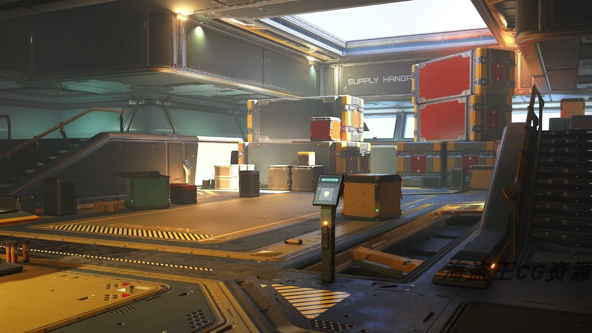 Sci-Fi Interior Environment 封面